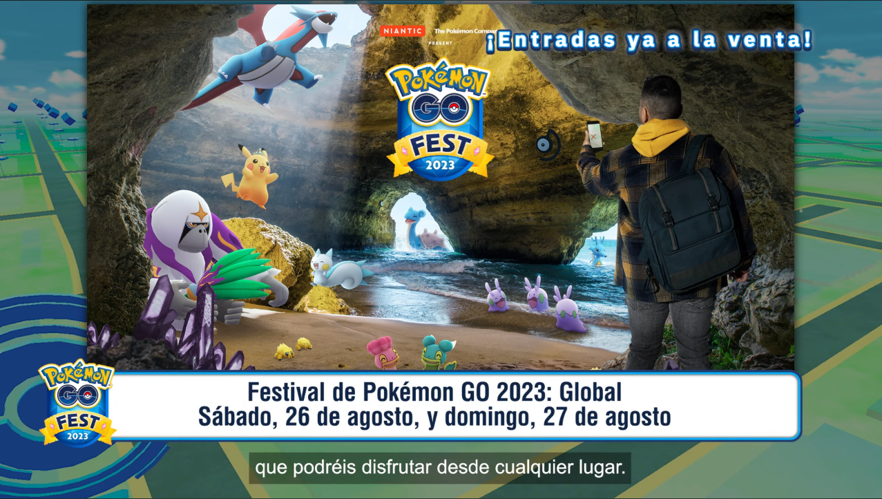 Pokémon GO Festival 2023: una aventura mundial los días 26 y 27 de agosto 
